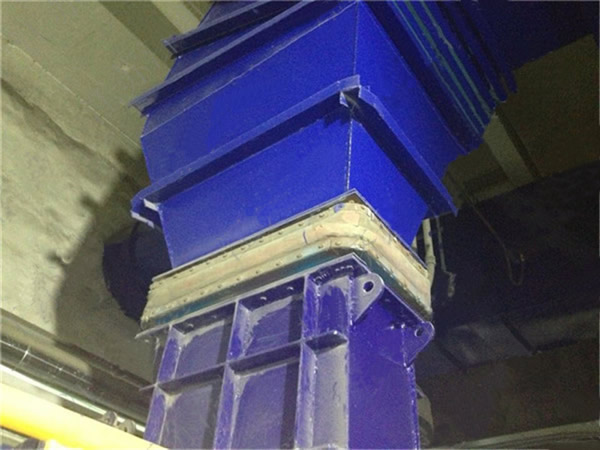引風(fēng)機(jī)出口、入口非金屬蒙皮
